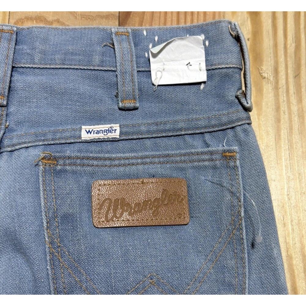 Wrangler Light Blue High-Rise Skinny-to-Flare Jeans - Picture 6 of 11